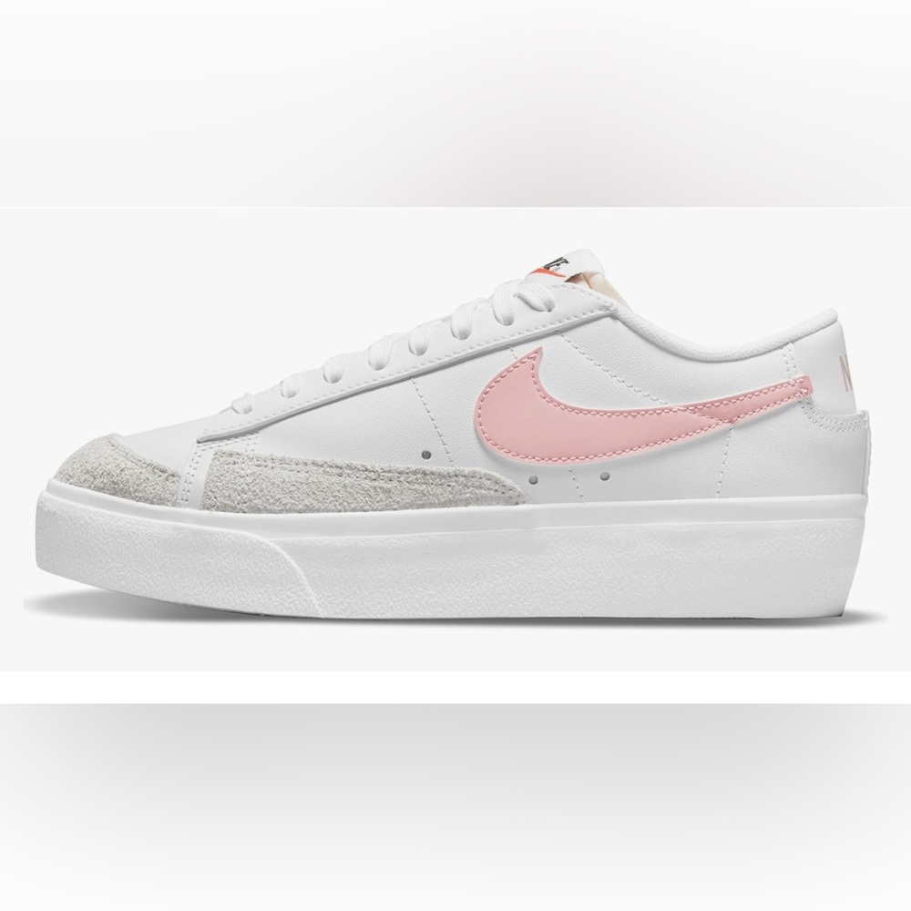 nike low platform blazers